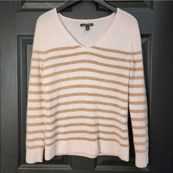 41 Hawthorn 'Shandley' Cashmere V Neck Sweater 490 - Picture 5 of 11